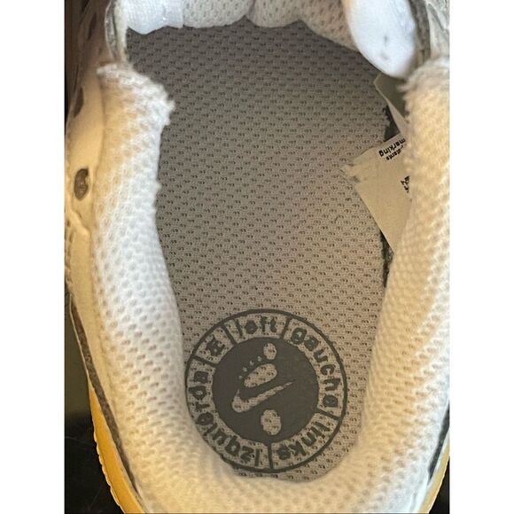 Nike Air Force 1 AF1 Low White Kids Toddler Pre-School 314194-117 Size 4C - Picture 2 of 9